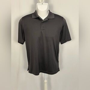 Croft & Barrow Black Short Sleeve Polo